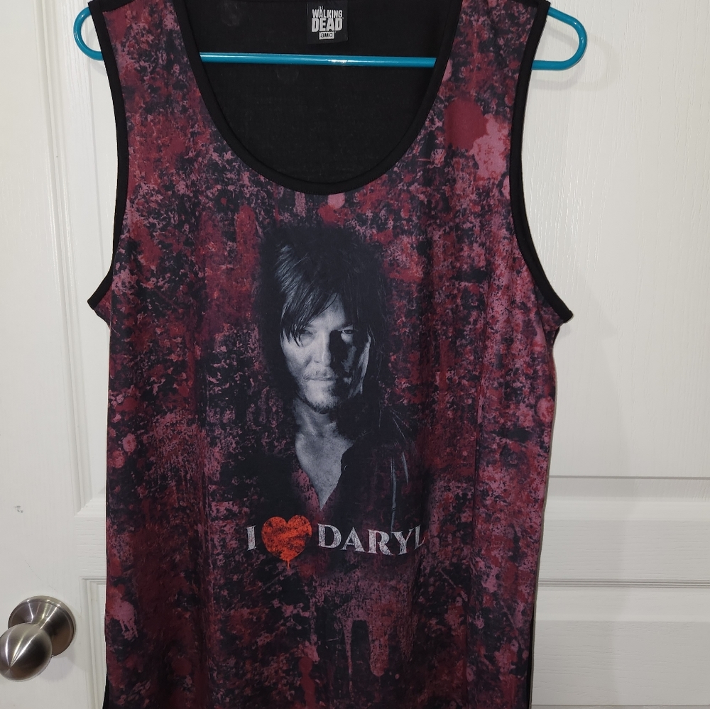 Daryl Dixon flare tank top